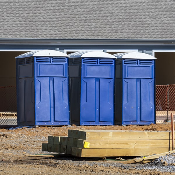 how do you dispose of waste after the porta potties have been emptied in Mahinahina HI